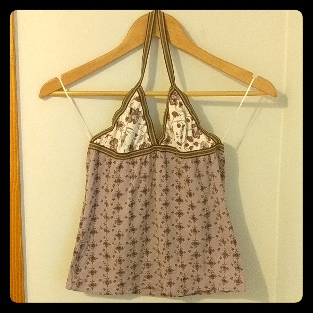 Zara Flower Halter Top